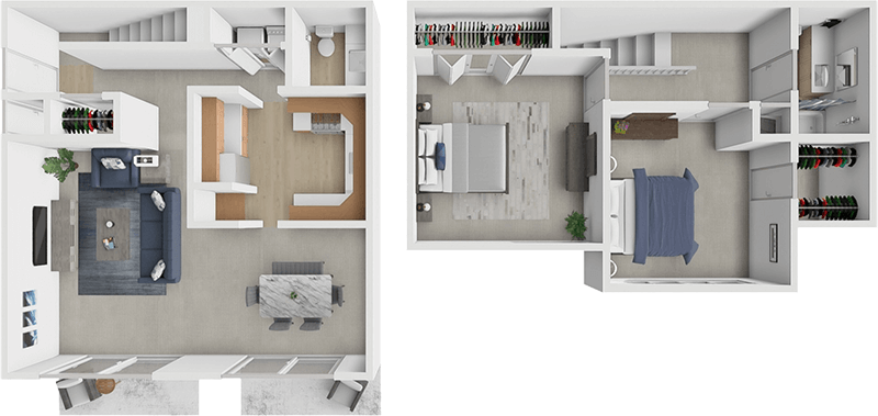 Brigatine TH floor plan