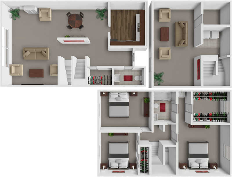 SPRUCEWOOD floor plan