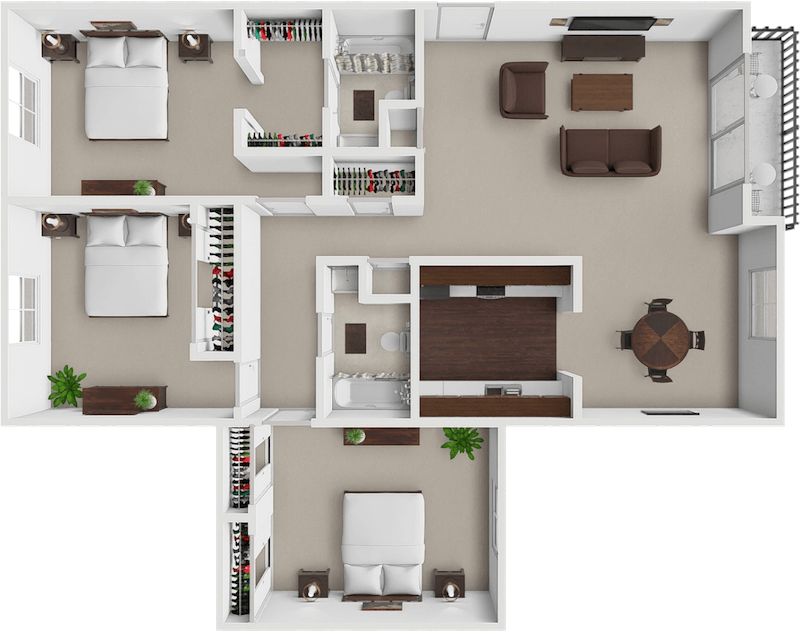 Aronoff floor plan