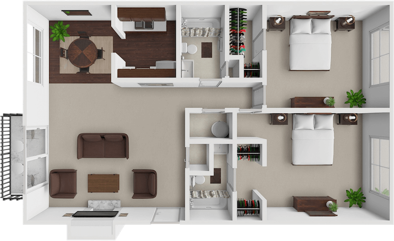 Divinity floor plan