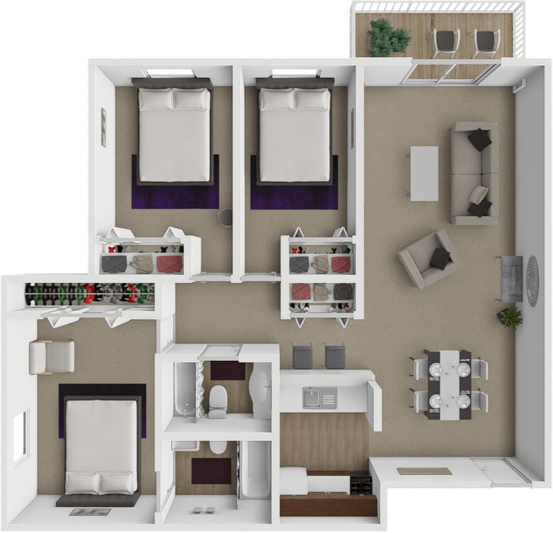 Amethyst floor plan