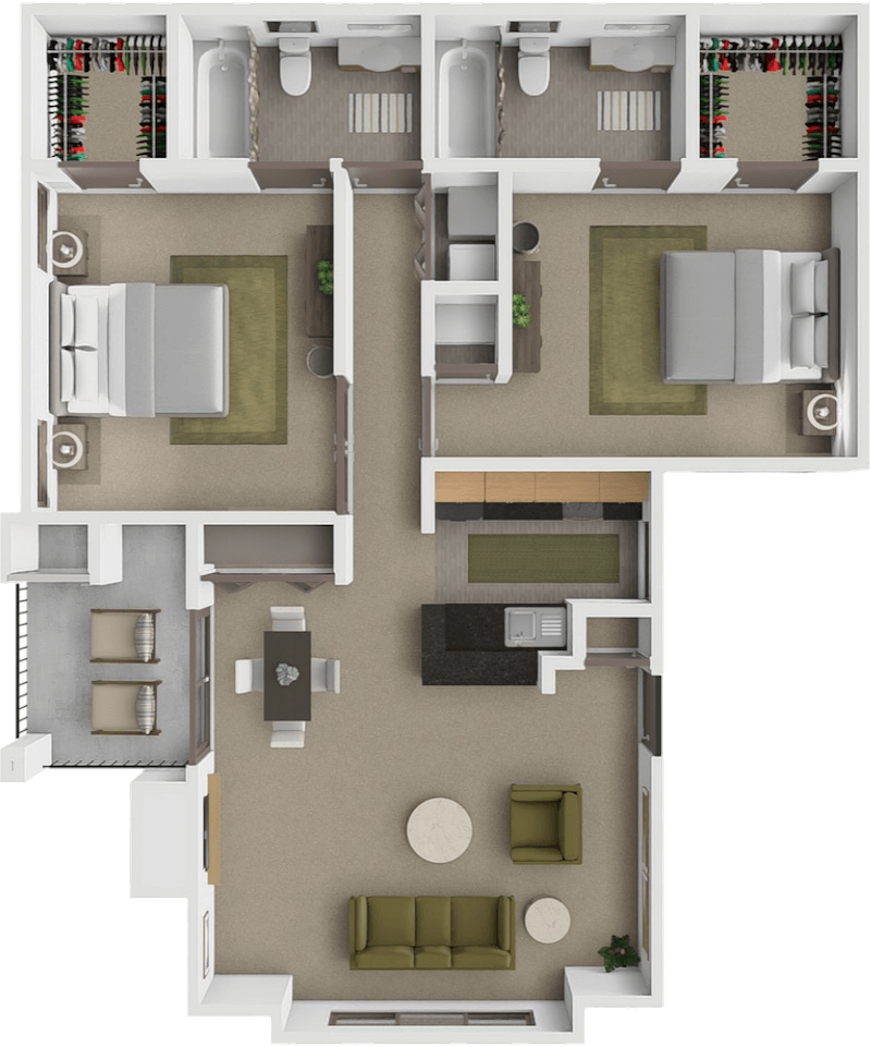 Ponderosa floor plan