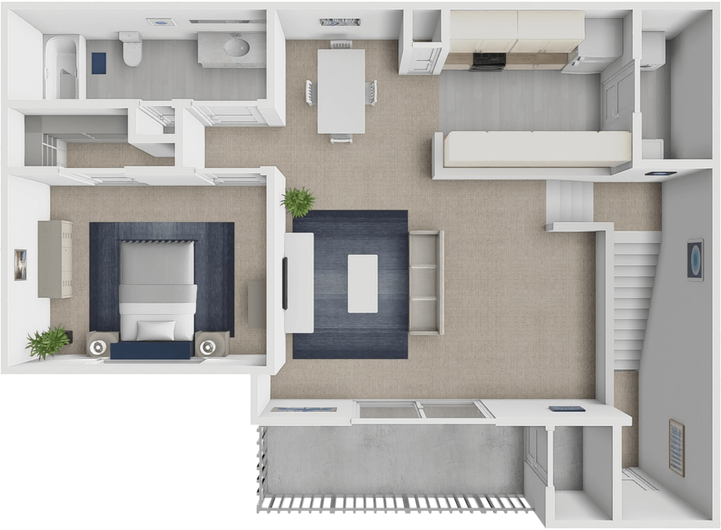 Cutter floor plan