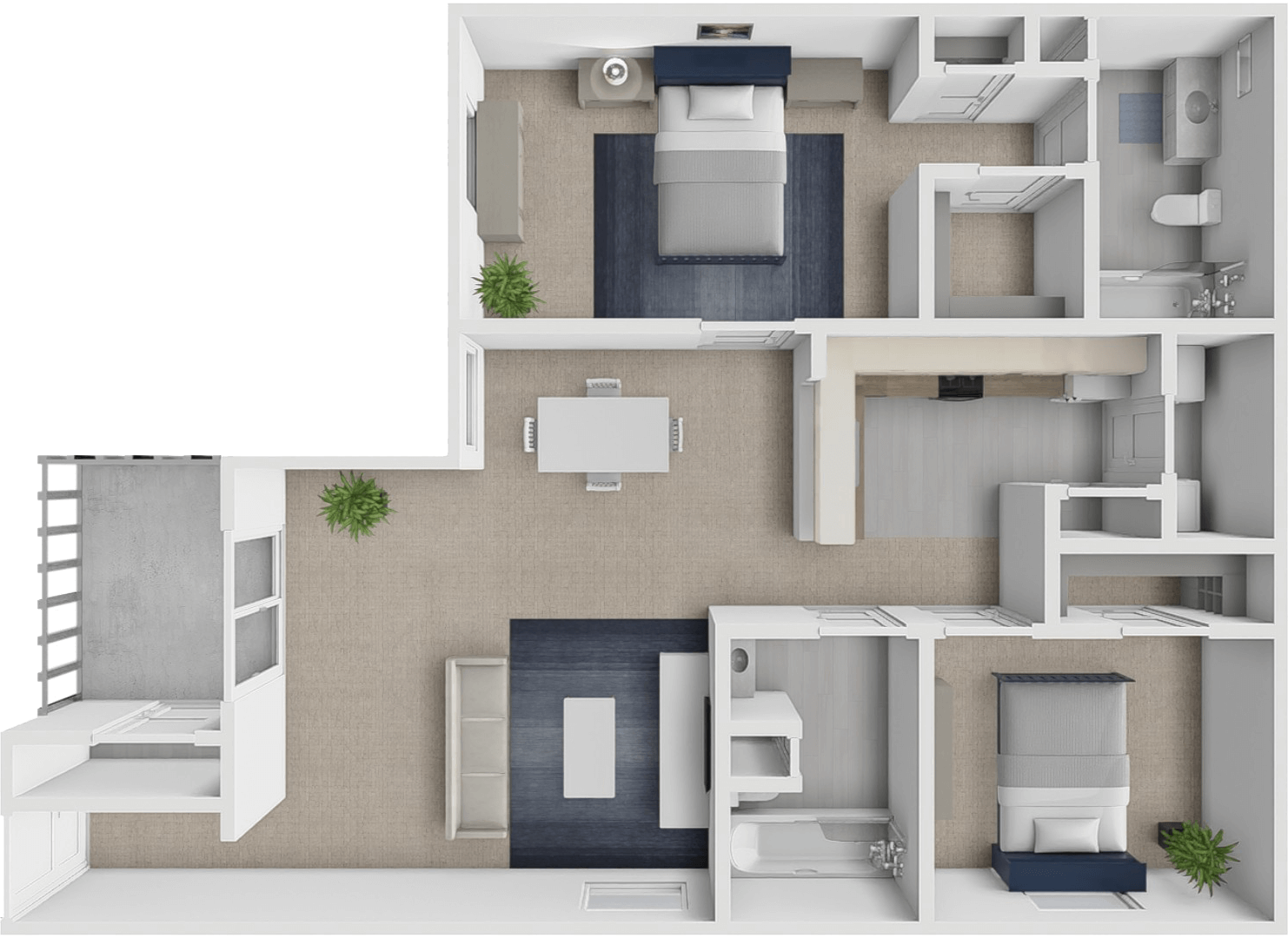 Galliot floor plan
