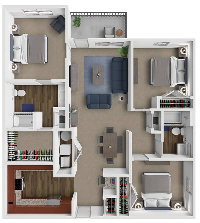 Carlyle floor plan