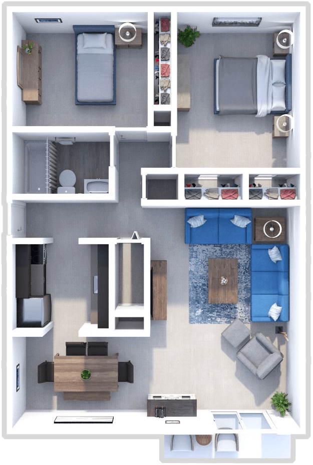 The Breckenridge floor plan