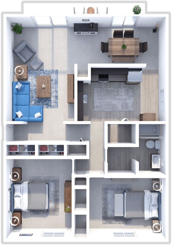 The Keystone floor plan