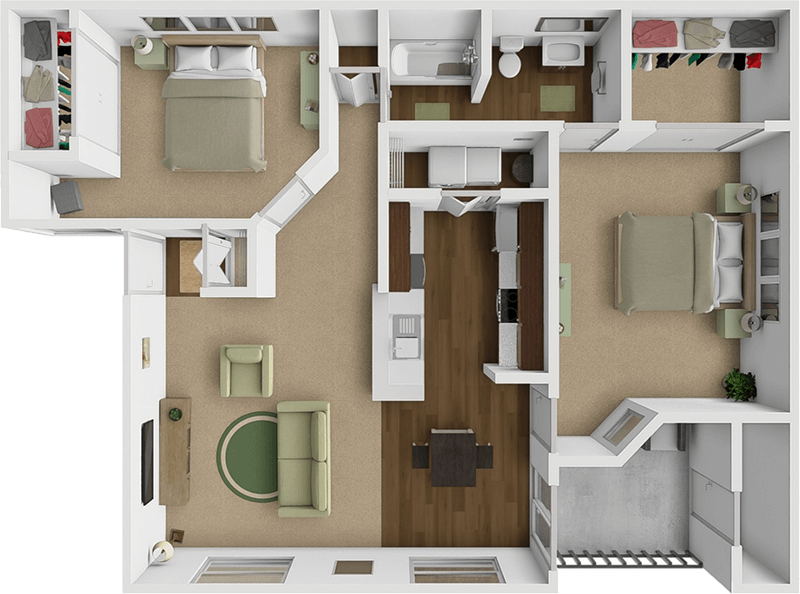 The Hartford floor plan