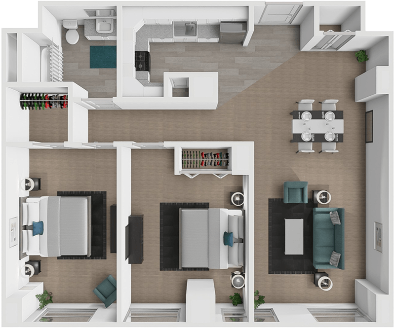 The Sinatra floor plan