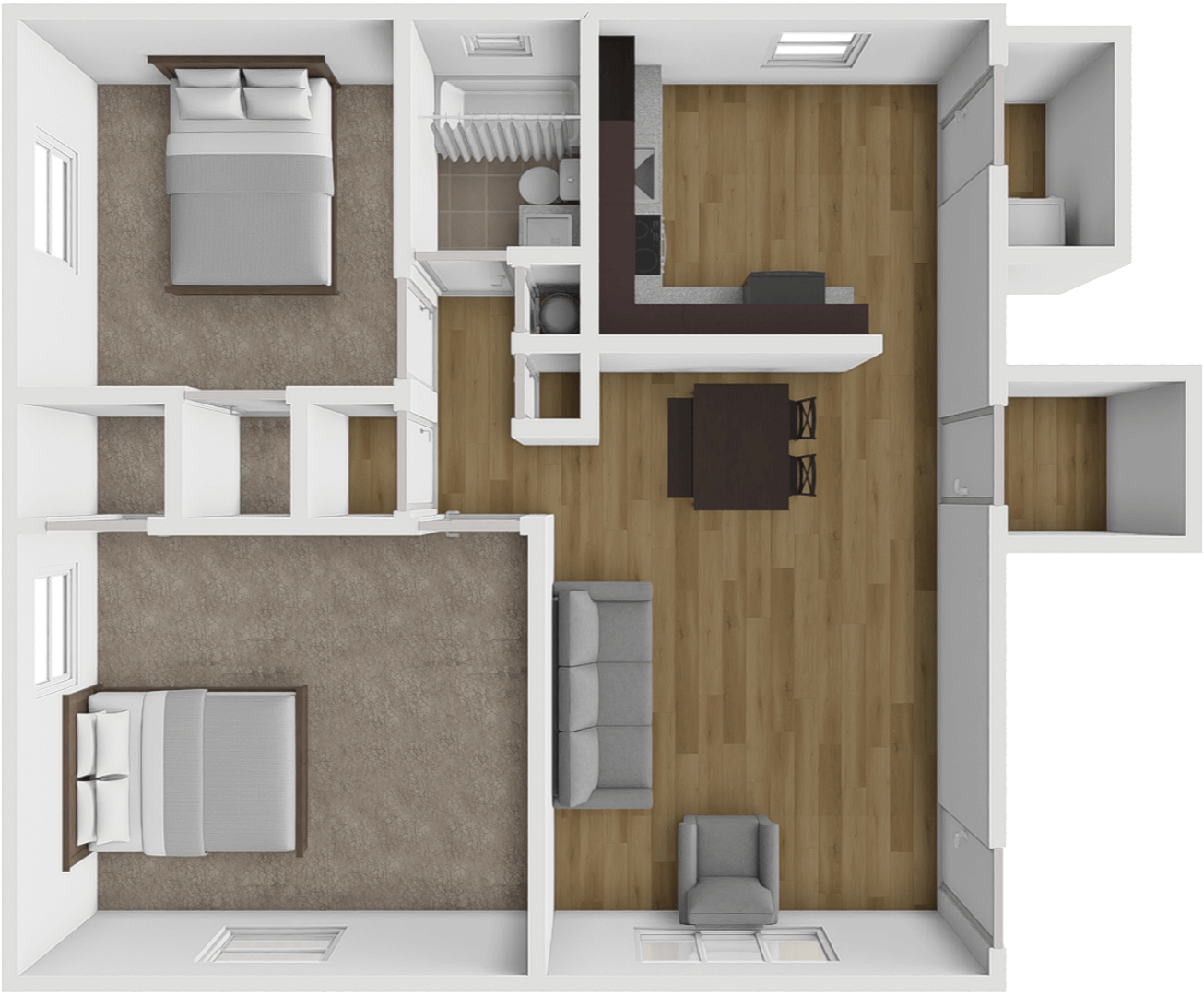 Pine floor plan