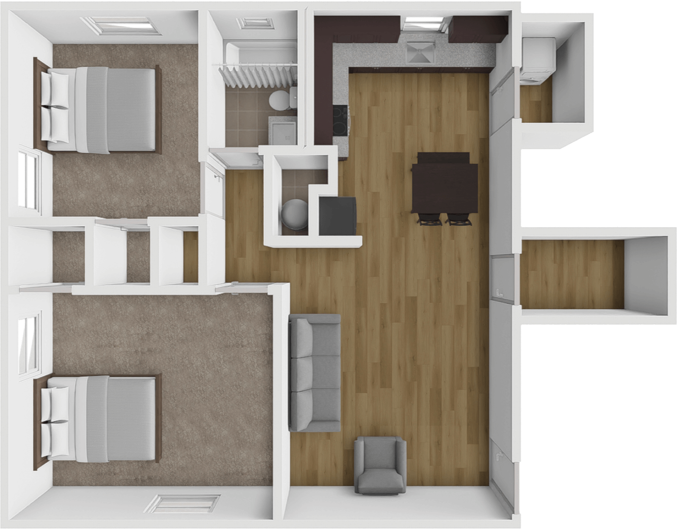 Maple floor plan