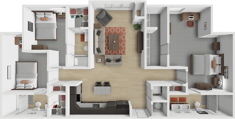 Pacific FULL floor plan