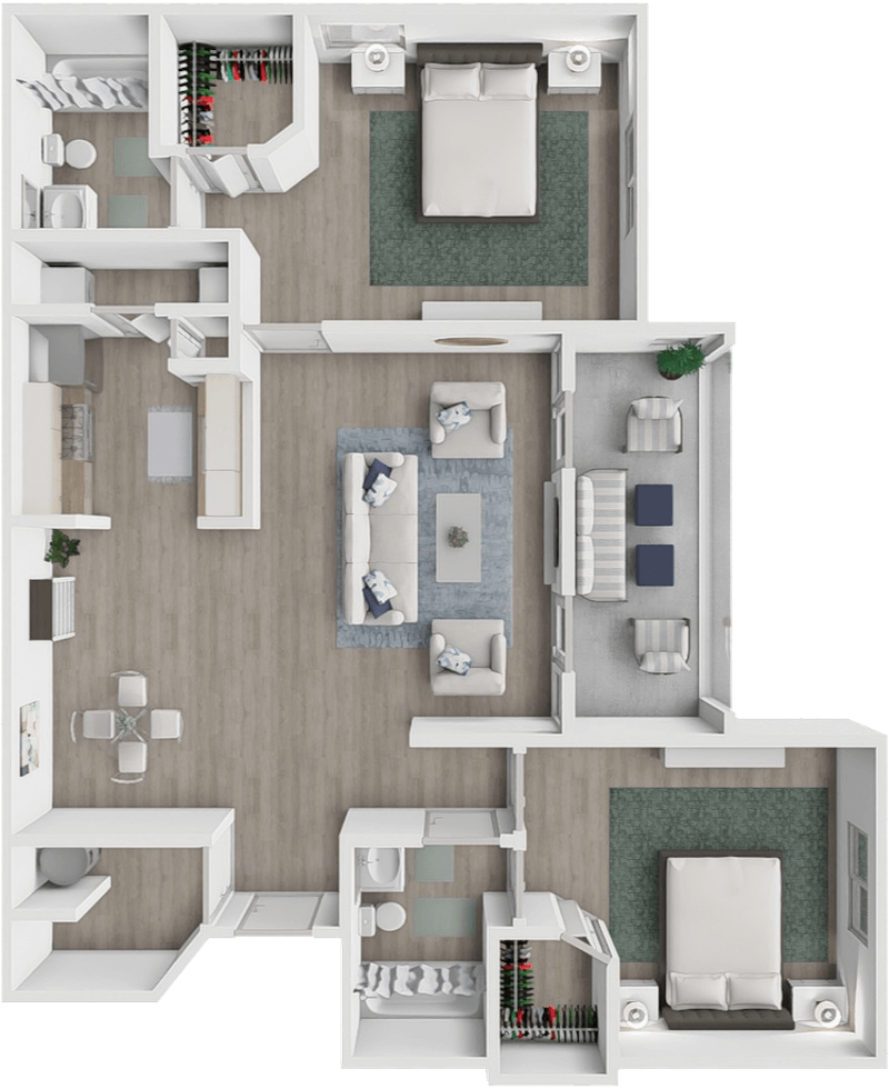 The Marshall floor plan