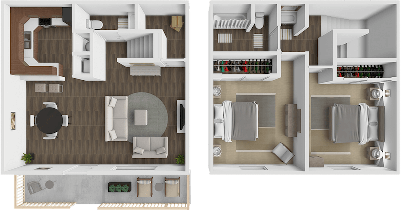 The Maple floor plan