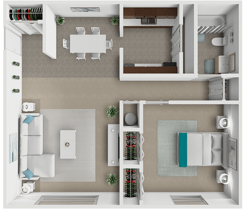Bungalow floor plan