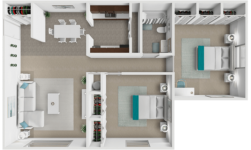 Cottage floor plan