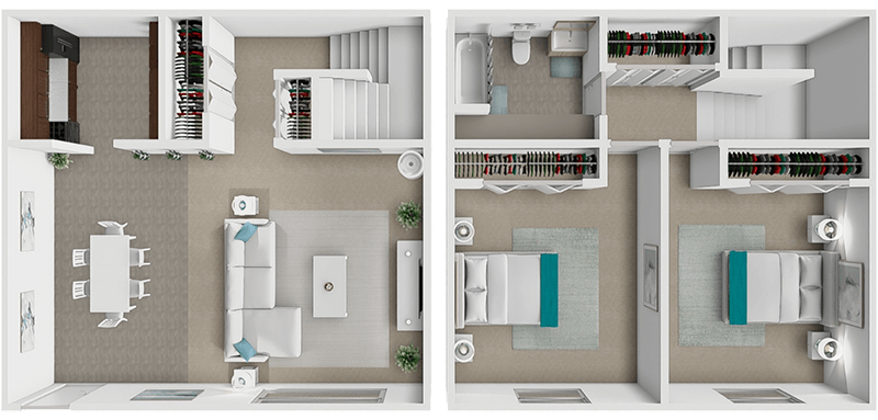 Oasis floor plan
