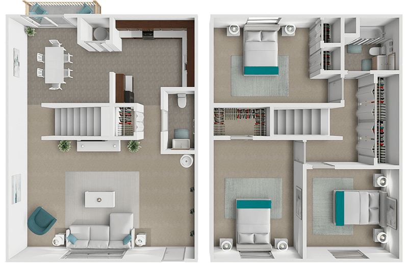 Villa floor plan