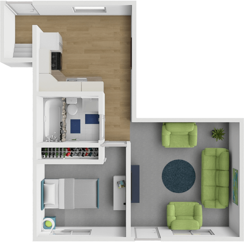 Piazza floor plan