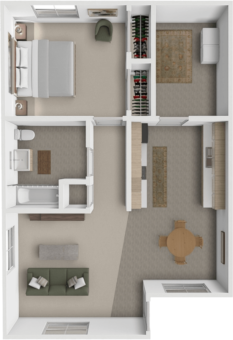 Bungalow floor plan