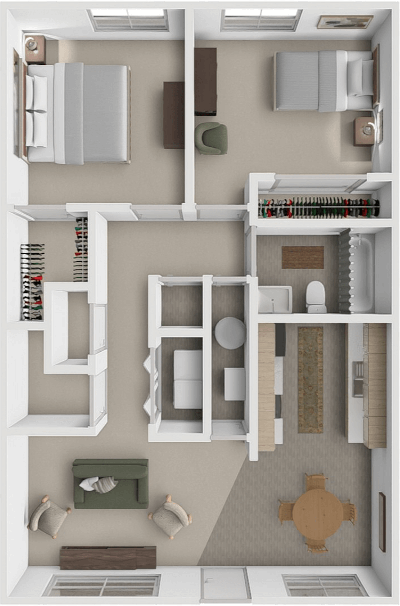 Chalet floor plan