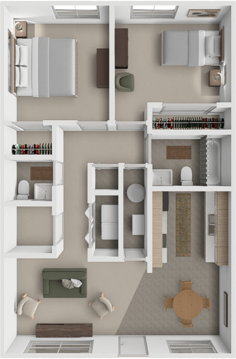 Chateau floor plan