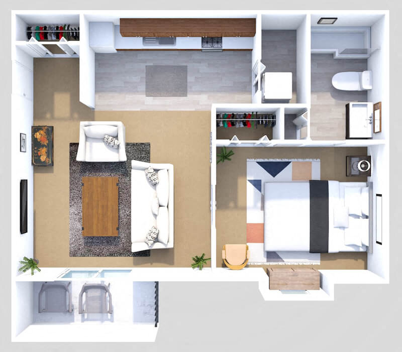 The Camden floor plan