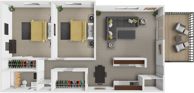 Maple floor plan