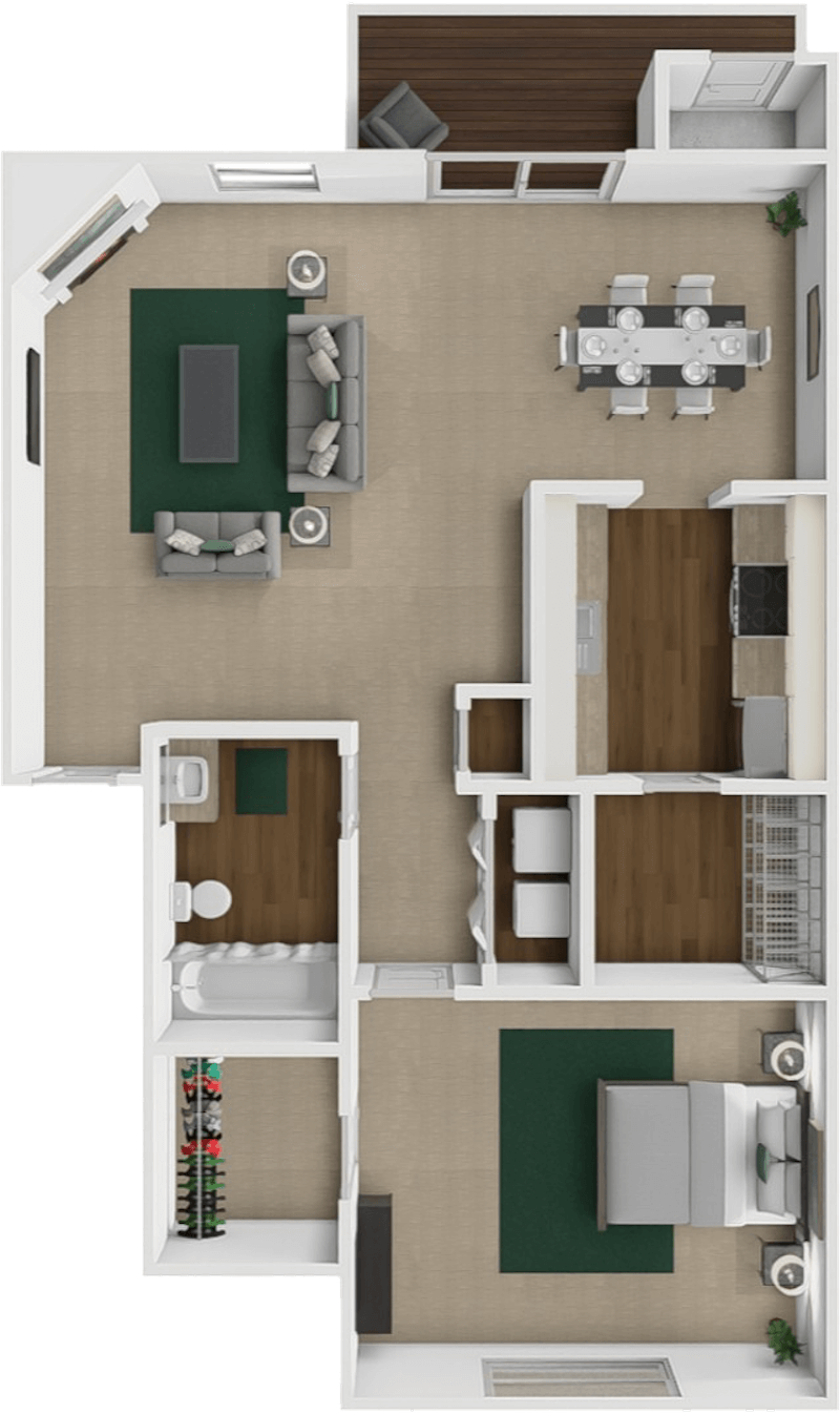 The Pine Bluff floor plan