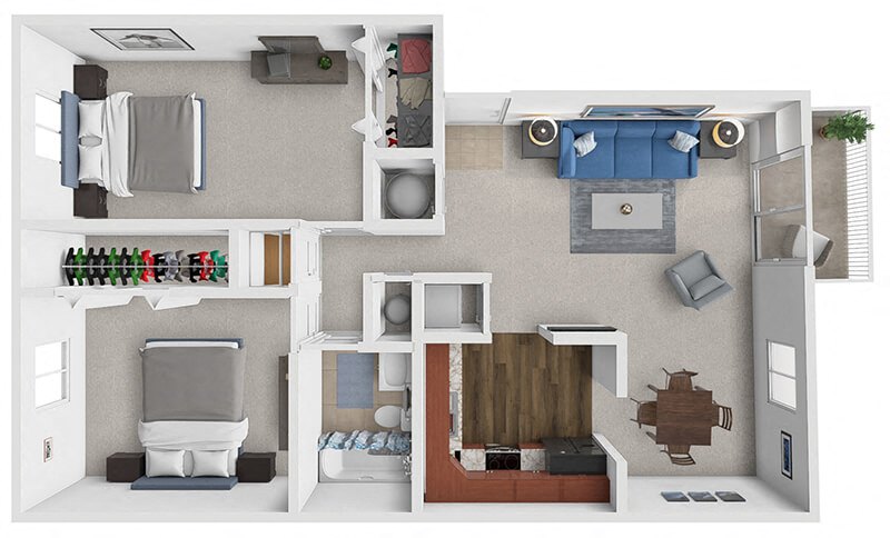 Lancaster floor plan