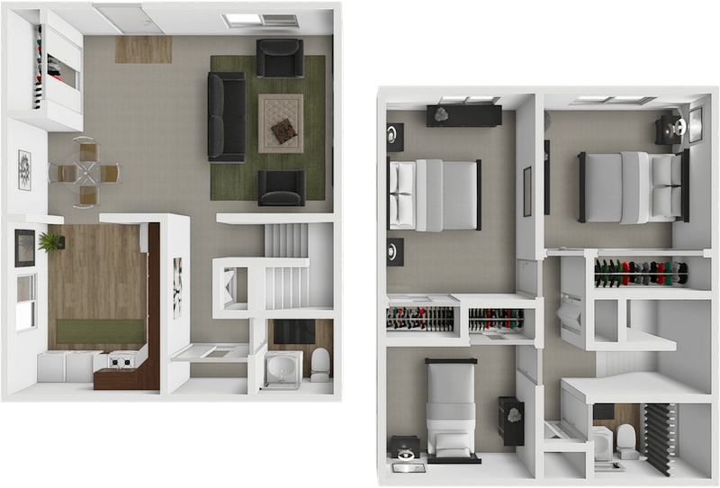 Floor Plan D floor plan
