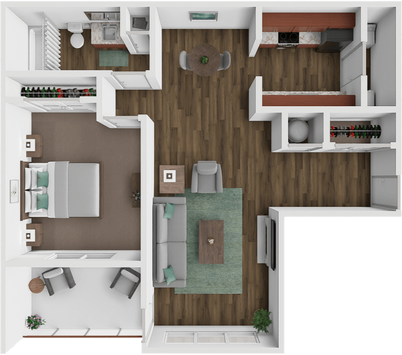 The Dogwood floor plan