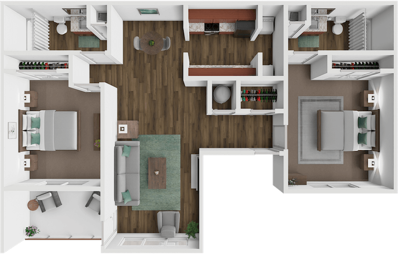 The Magnolia floor plan