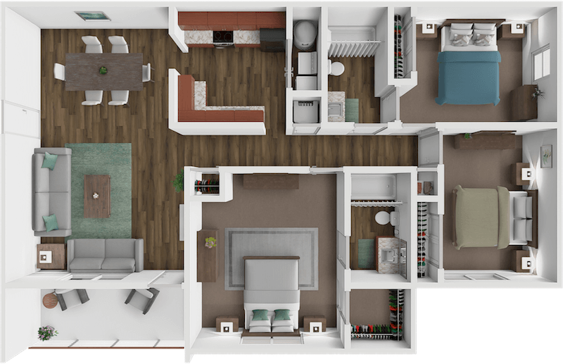 The Cypress floor plan