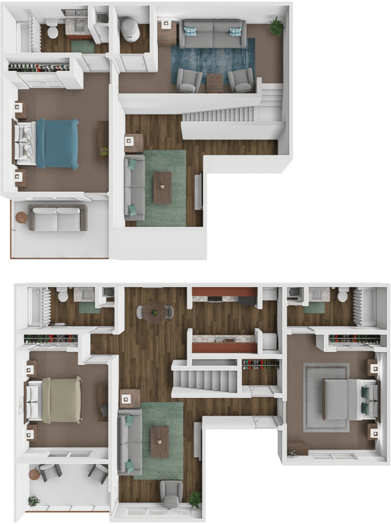 The Oak floor plan