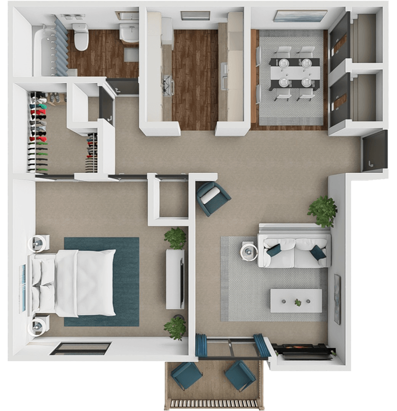 The Elm floor plan