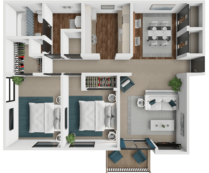 The Maple floor plan