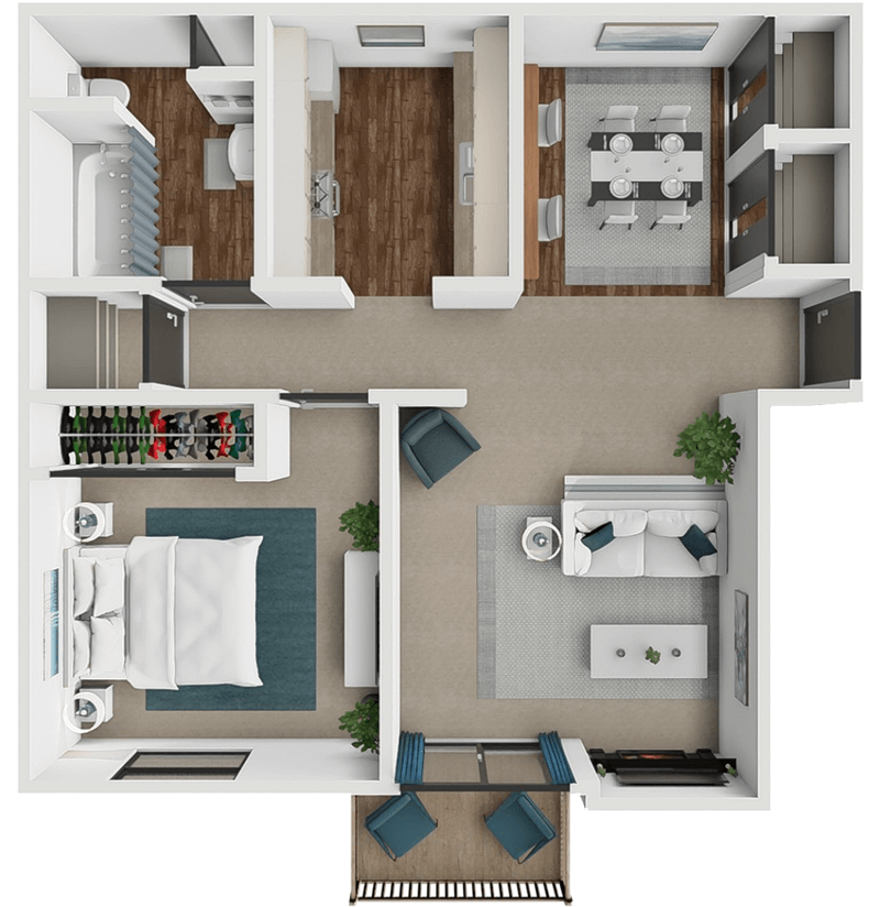 The Pine floor plan