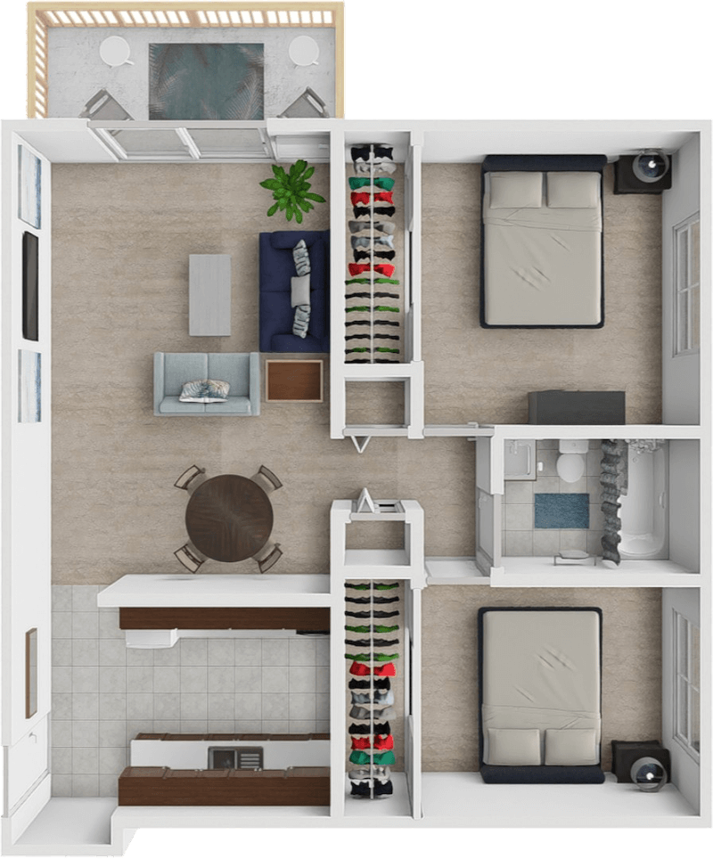 Seaport floor plan
