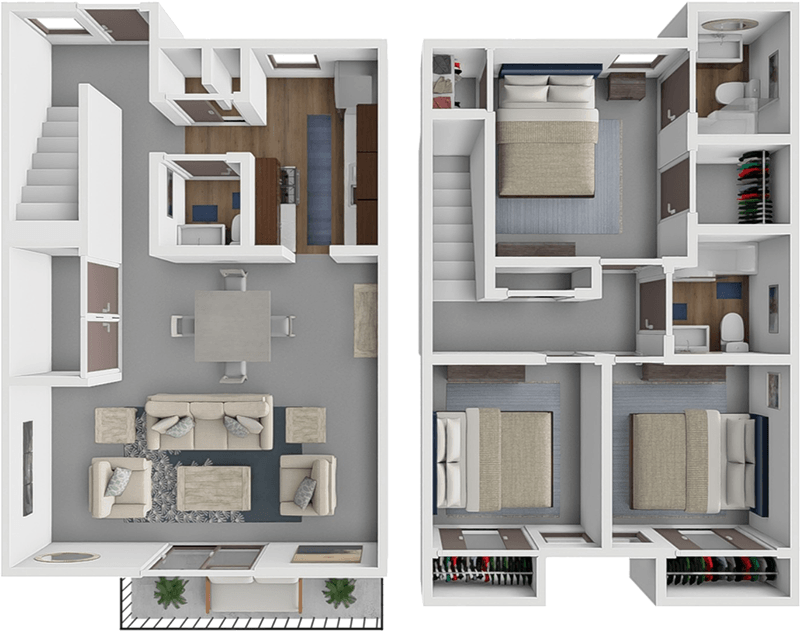 Ardsley Townhome floor plan