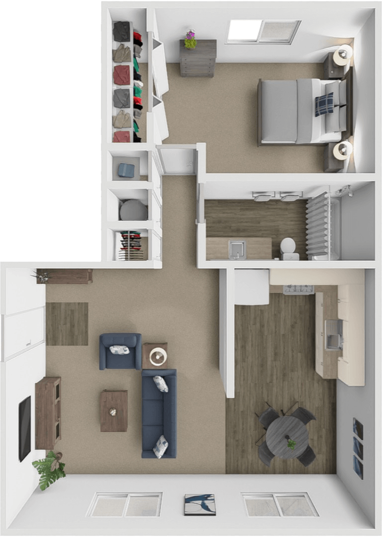 The Winchester floor plan
