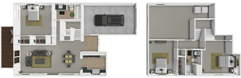The Wisteria floor plan