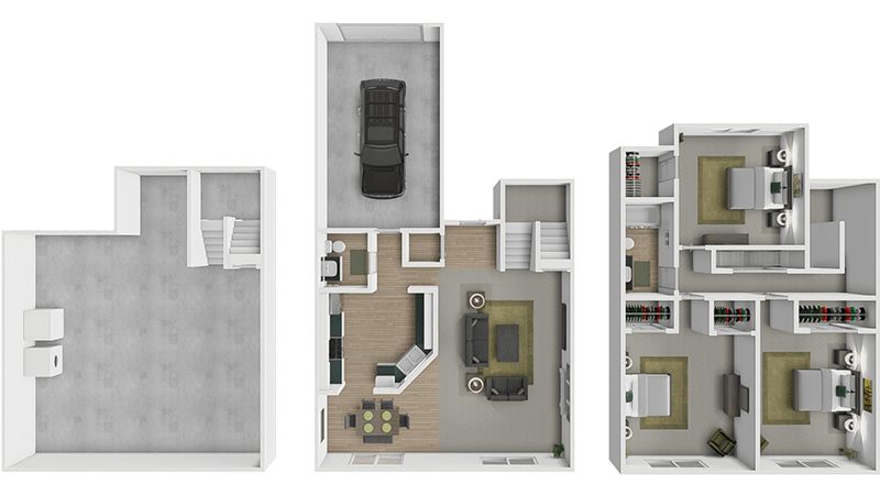 The Woodrose floor plan