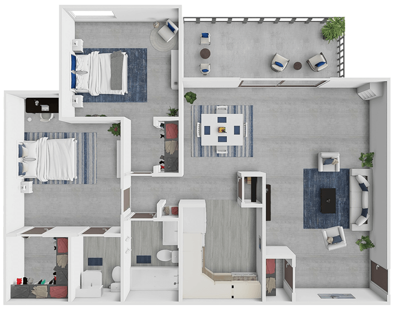 THUNDER floor plan