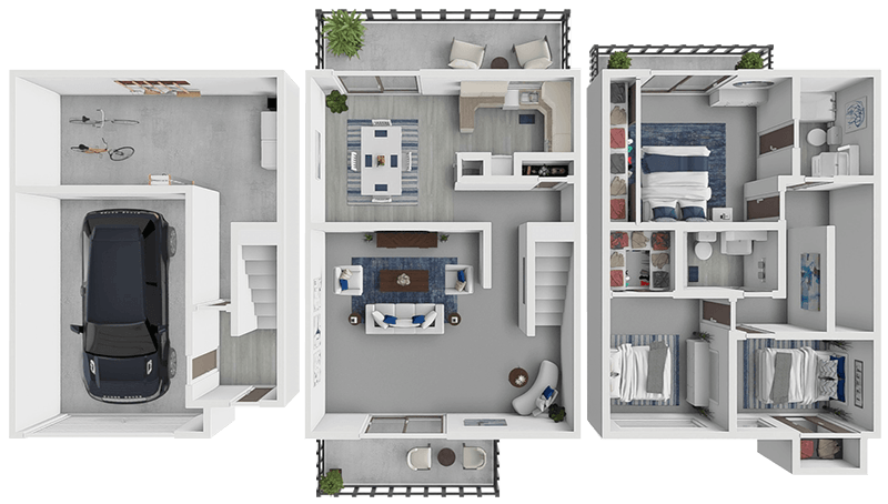 MUSTANG floor plan