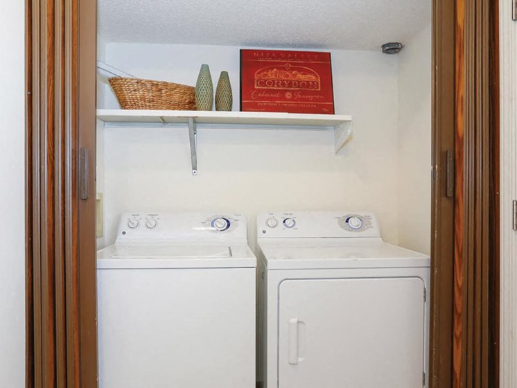 Apartments in Topeka with washer/dryer