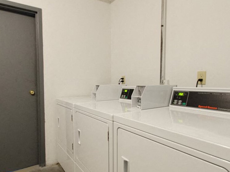 laundry center in apartment