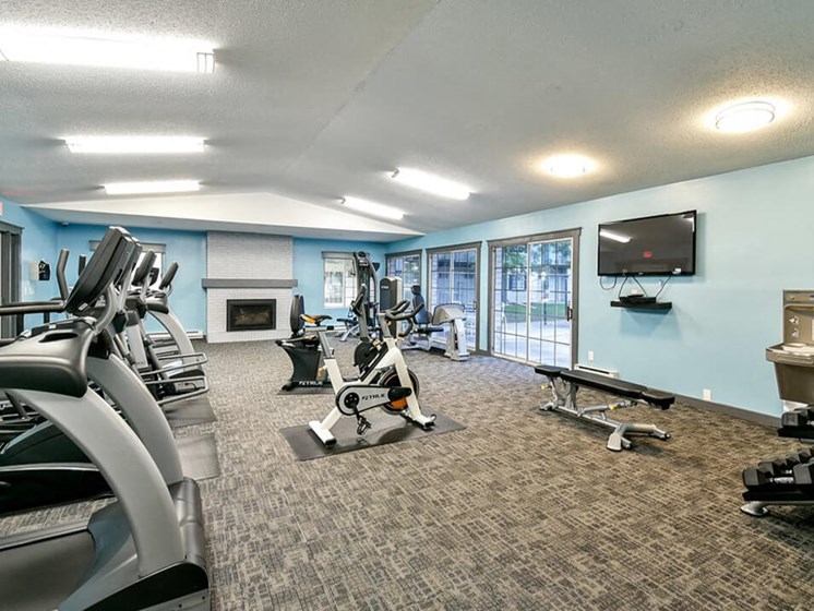 Rivers Edge apartments fitness center
