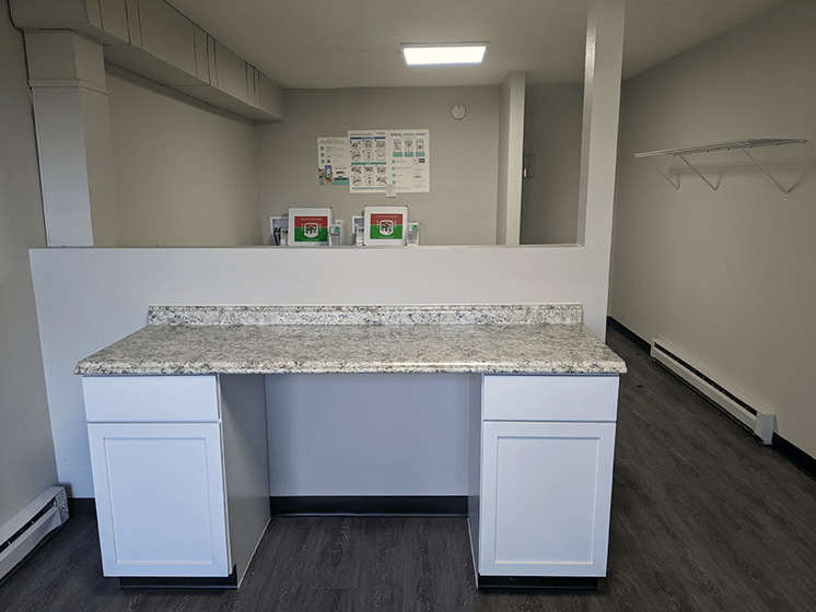 Clair Commons Apartments laundry room