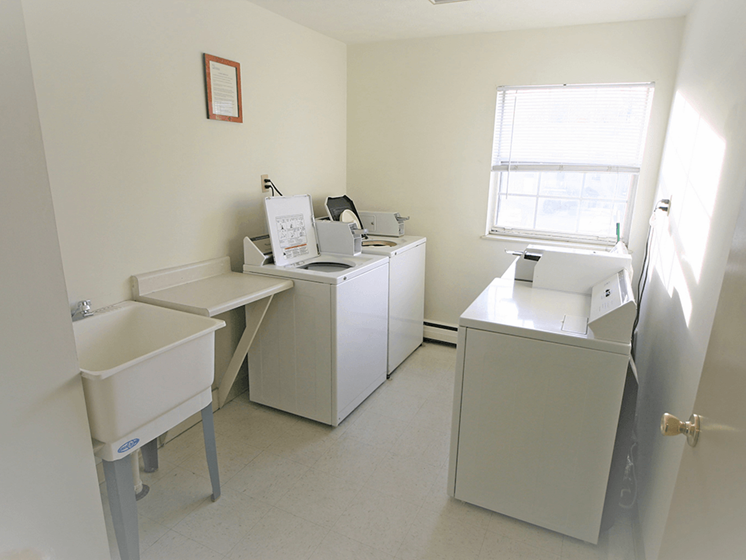 Laundry Room in apartment building